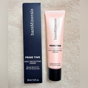 bareMinerals PRIME TIME Daily Protecting Primer SPF 30 - New Sealed